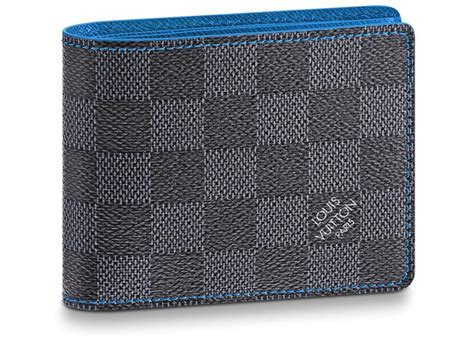 louis vuitton slender wallet pacific blue|Slender Wallet Damier Graphite Father's Day Gift .